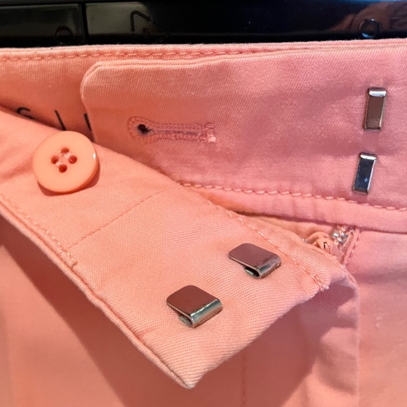 Talbots coral capris pants size 6 - Picture 4 of 8